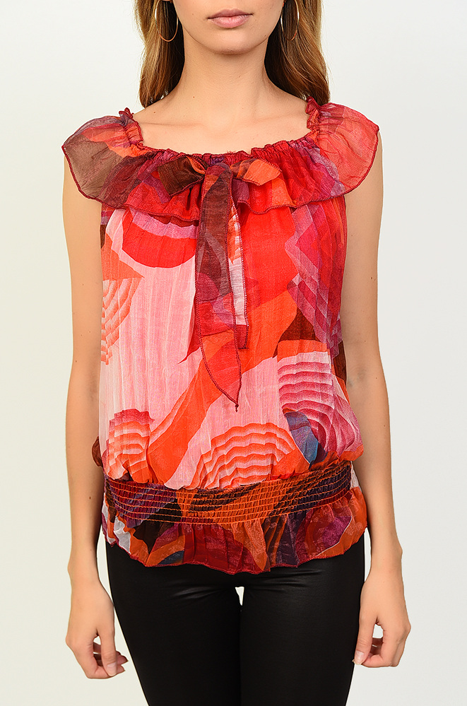 

Блуза Fashion 9923-5 42-44 Красный