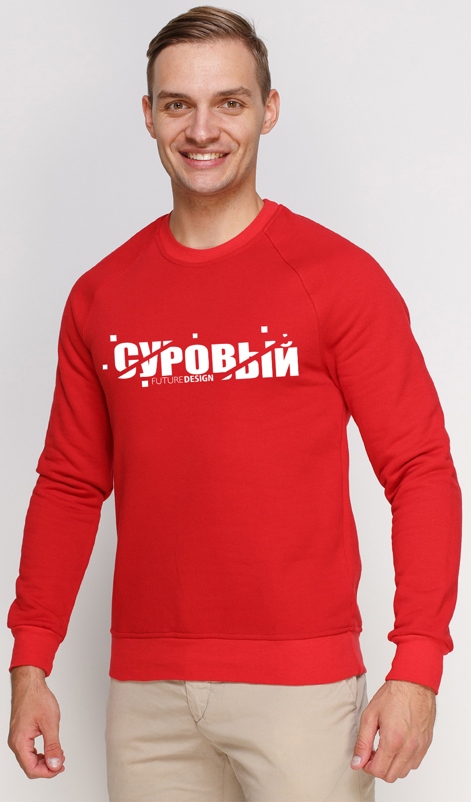 

Свитшот Manatki Суровый п2380 S Красный