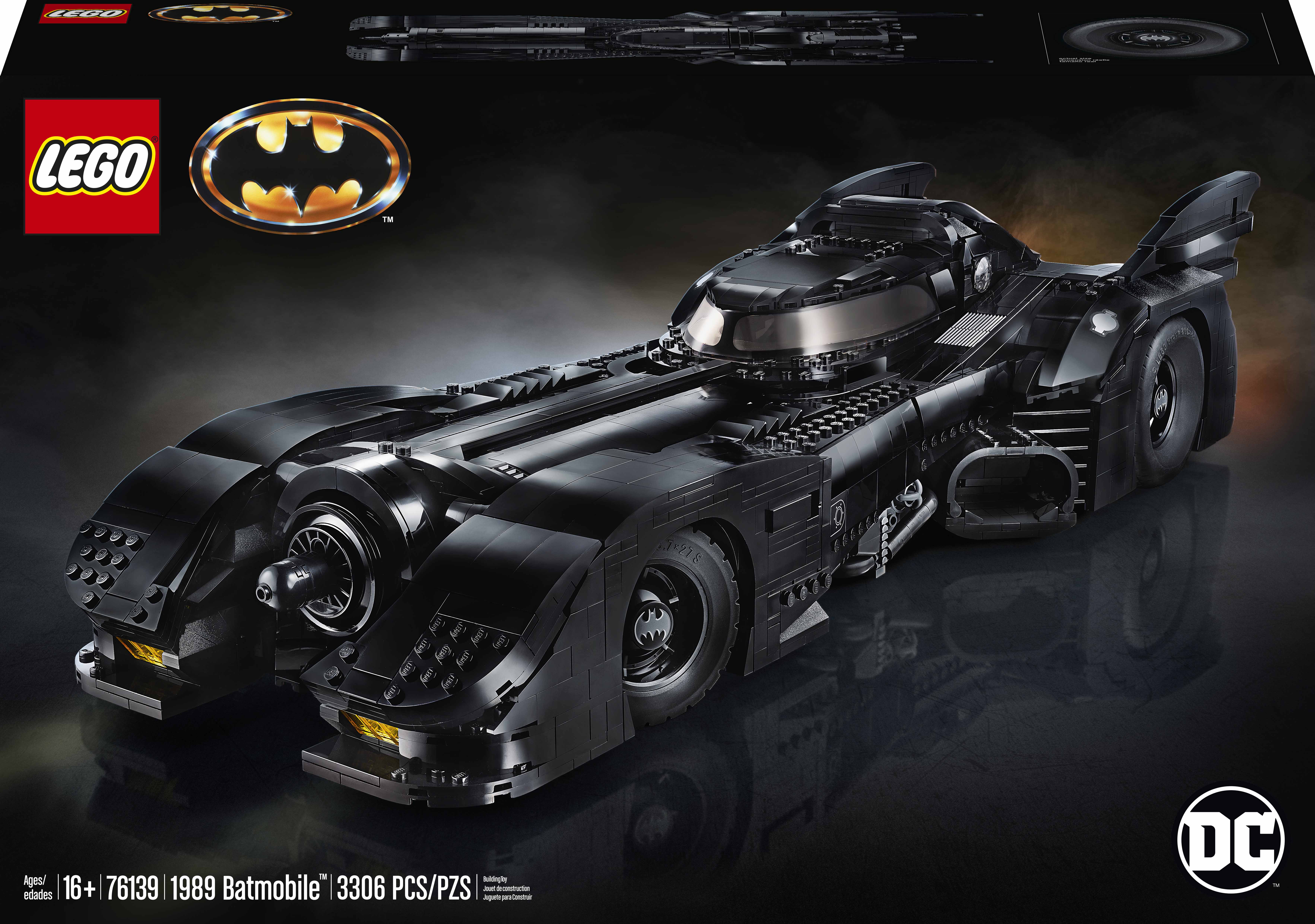 

Конструктор LEGO Super Heroes 1989 Batmobile 3306 деталей (76139)
