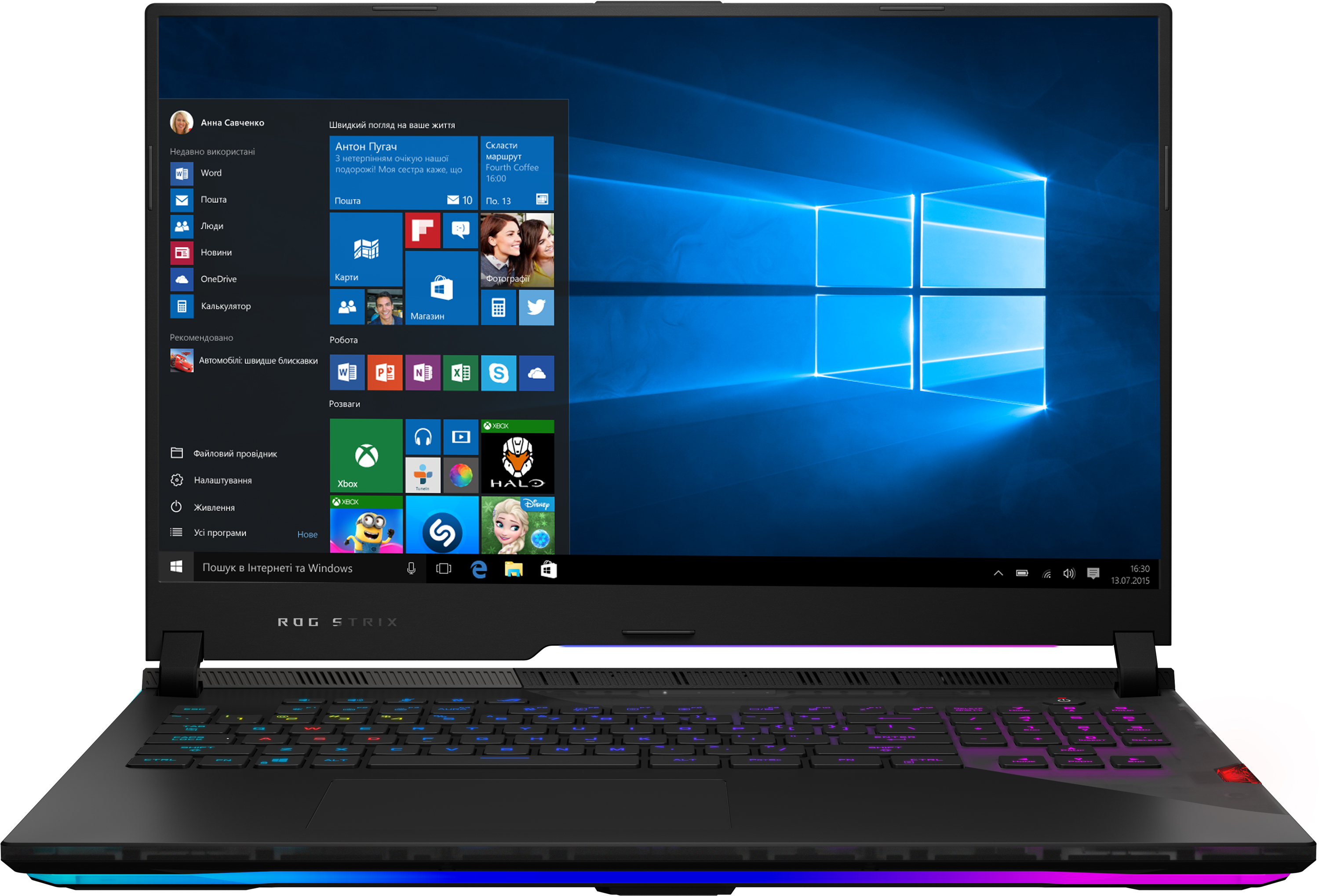 

Ноутбук Asus ROG Strix SCAR 17 G733QS-HG245T (90NR0591-M05030) Black