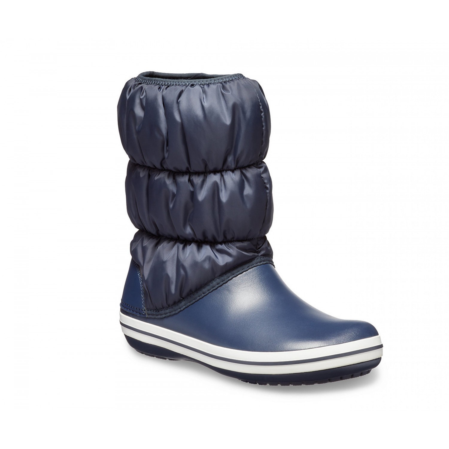 

Зимние сапоги Crocs Winter Puff Boot W5 35-36 темно-синий