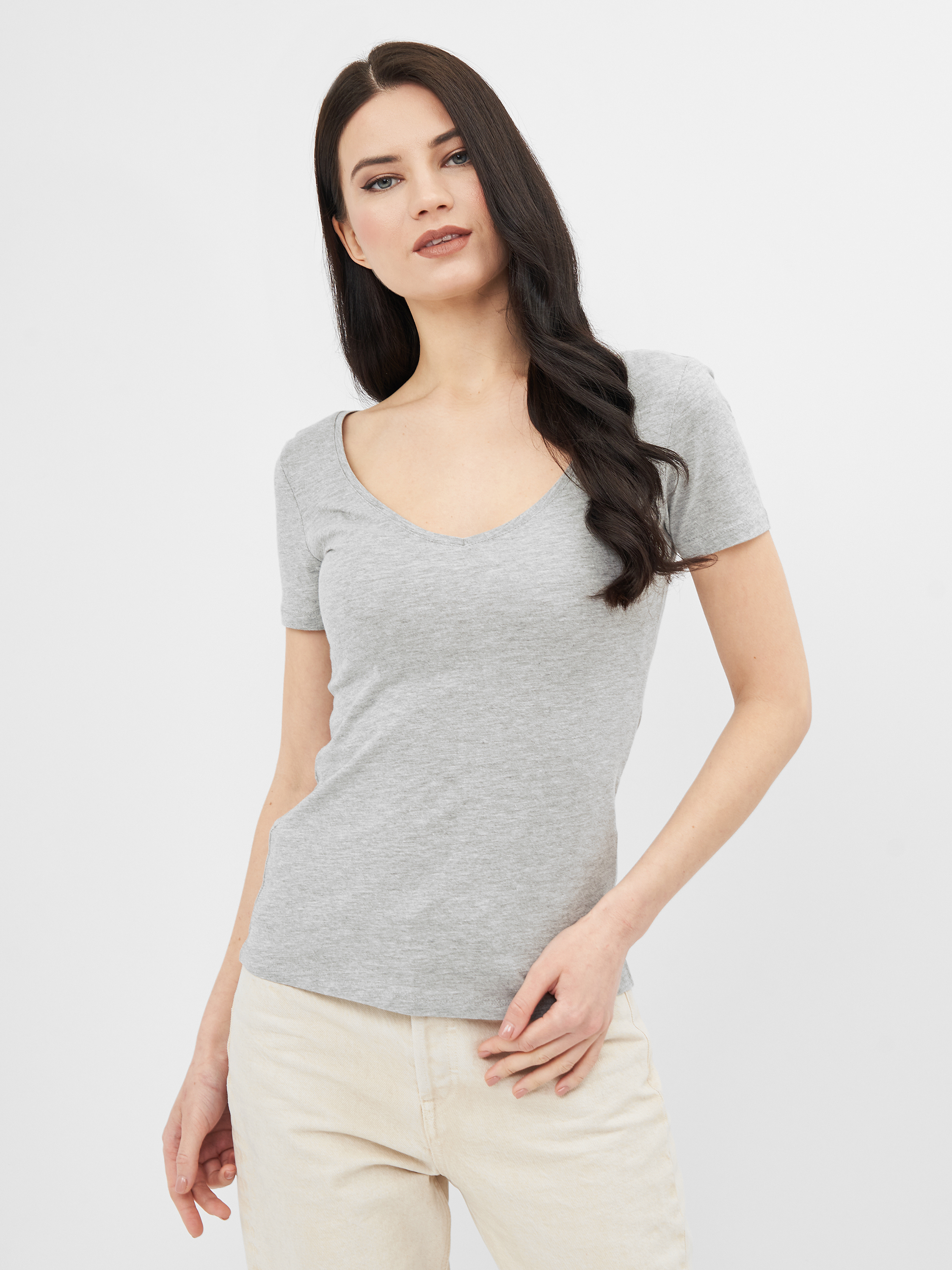 

Футболка H&M 1202-7678622  Серая, Футболка H&M 1202-7678622 S Серая