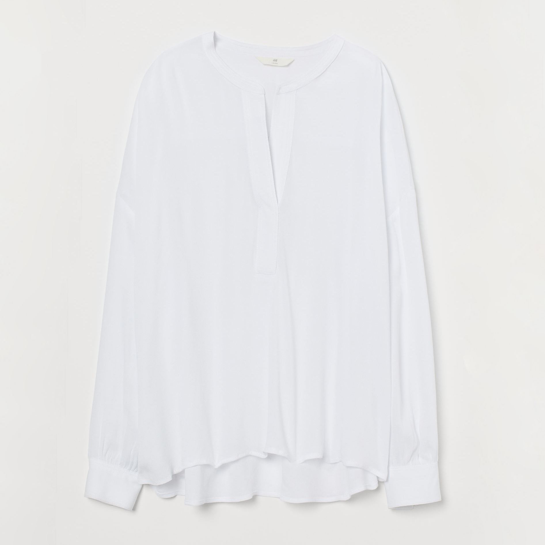 

Блузка H&M 1305-7839780  Белая, Блузка H&M 1305-7839780 44 Белая