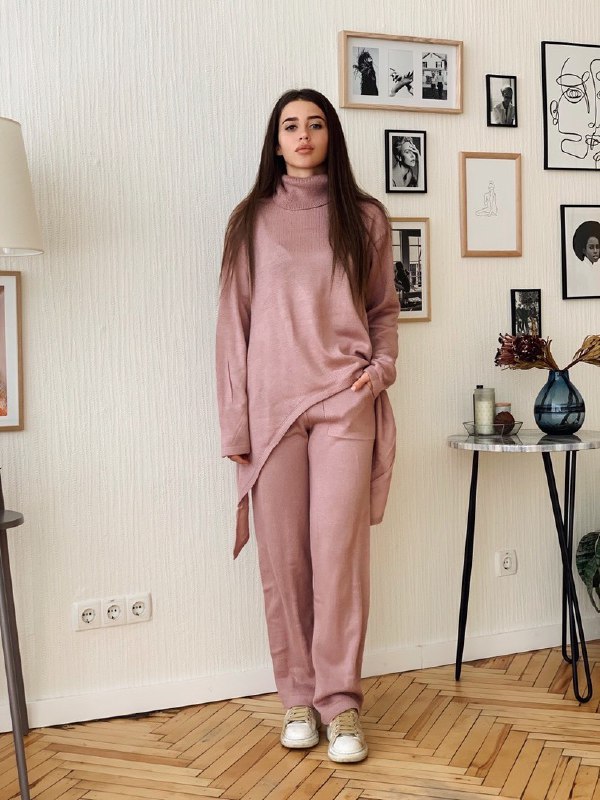 

Fashions • Костюм Grace Fashions 42-46 розовый (7237)