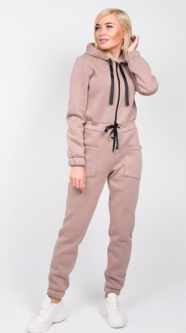 

Fashions • Женский комбинезон Clarissa Fashions 48-50 капучино (02393/1-бр-ве)