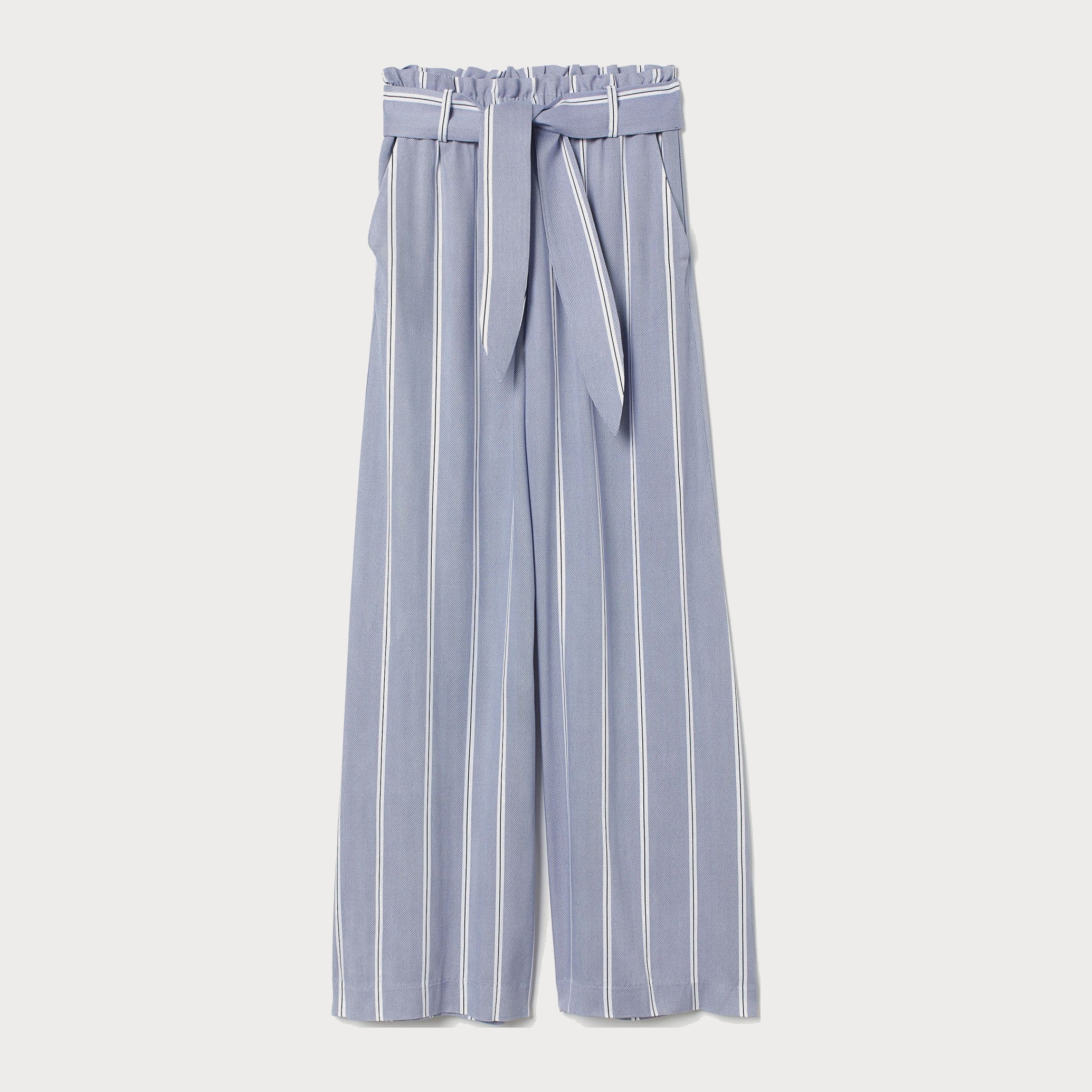 

Брюки H&M 1706-7525120 36 Белые с синим