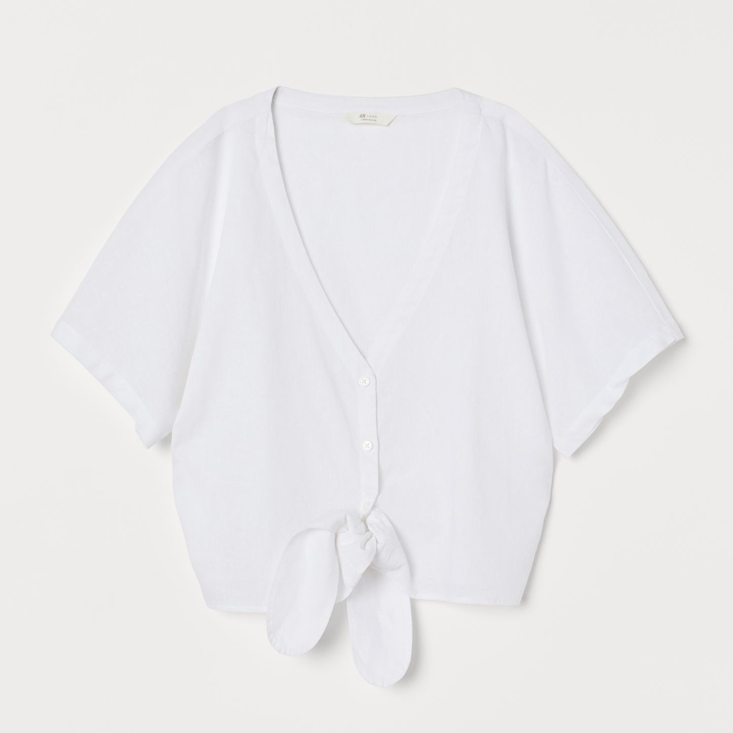 

Блузка H&M 2212-8803251  Белая, Блузка H&M 2212-8803251 XL Белая