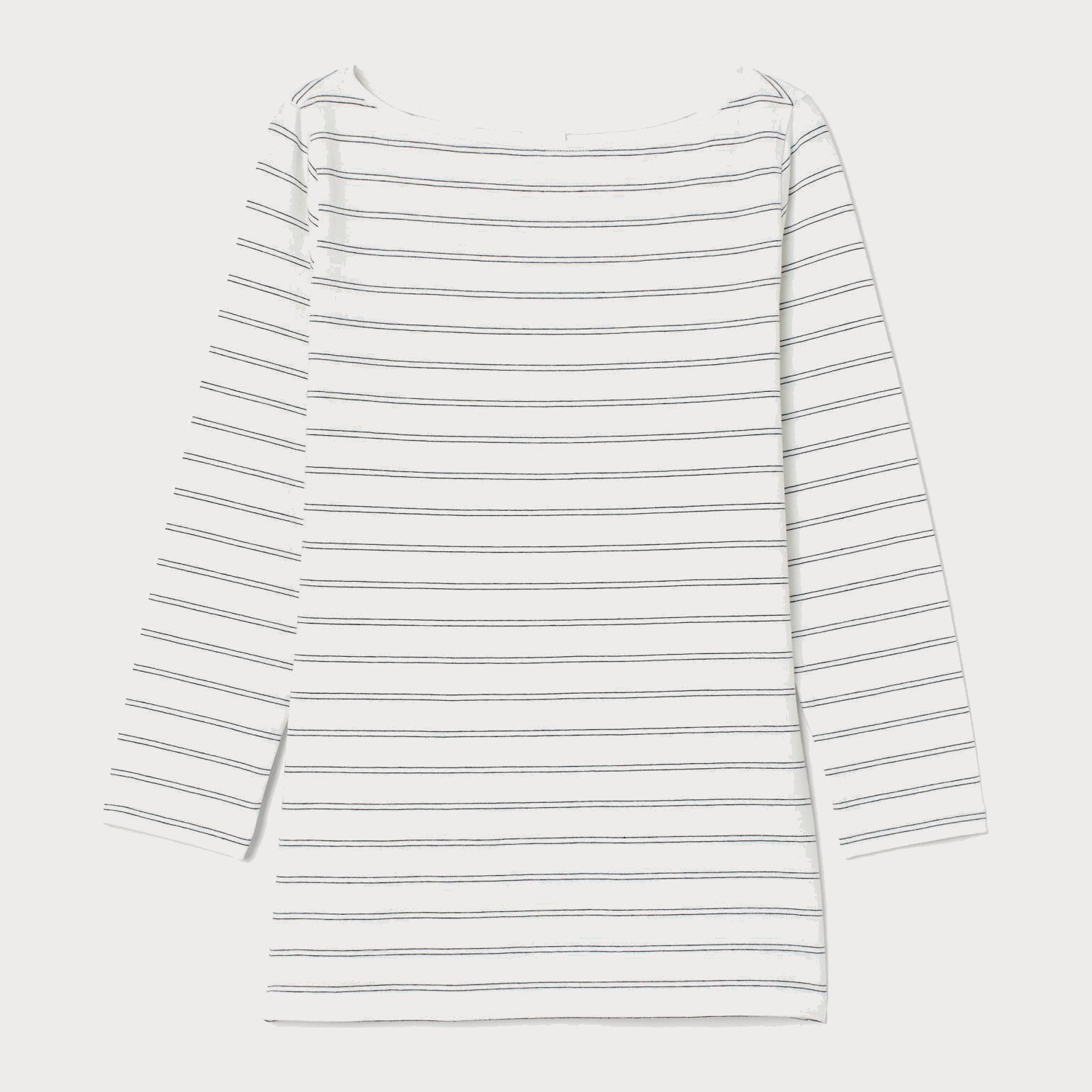 

Лонгслив H&M 2606-7679250 S Белый с черным