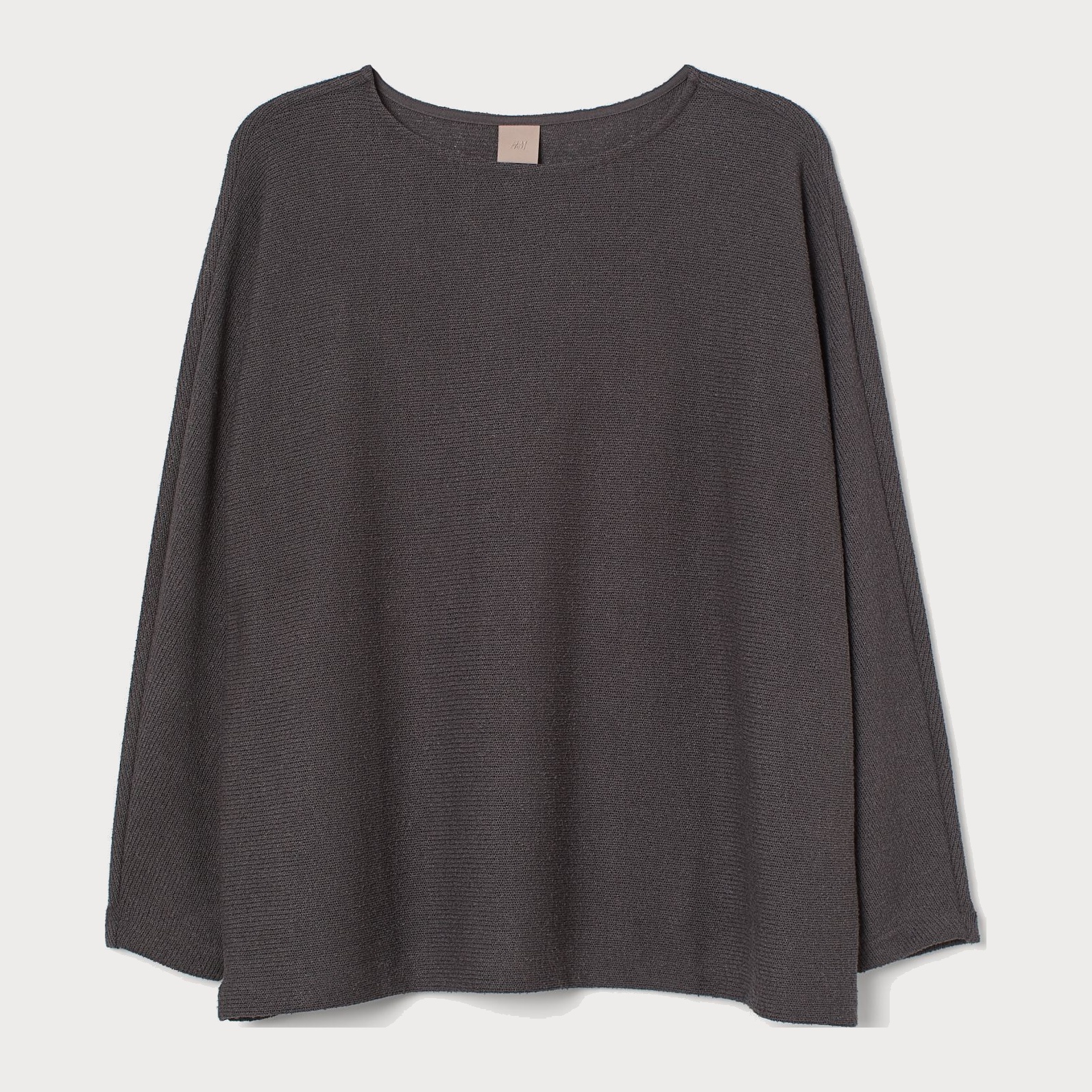 

Джемпер H&M 2606-9002562 3XL Темно-серый