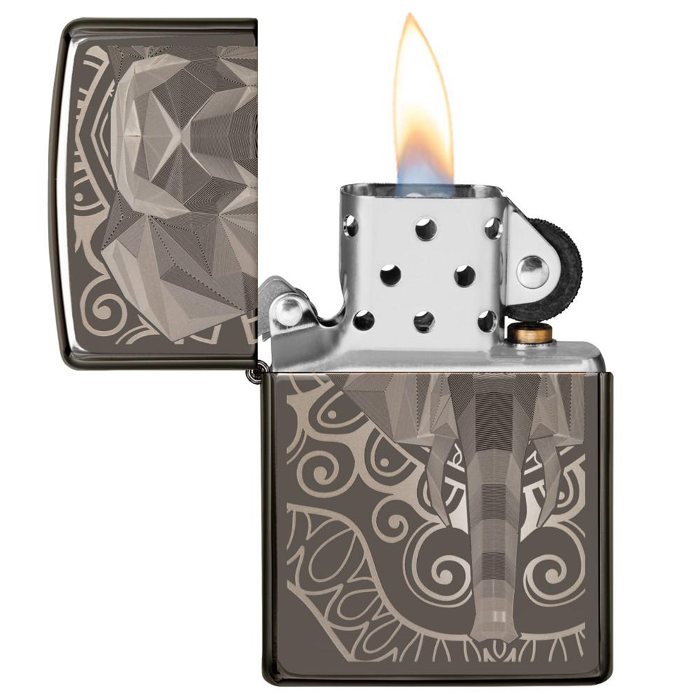 

Зажигалка Zippo 150 Elephant Fancy Fill Design 49074