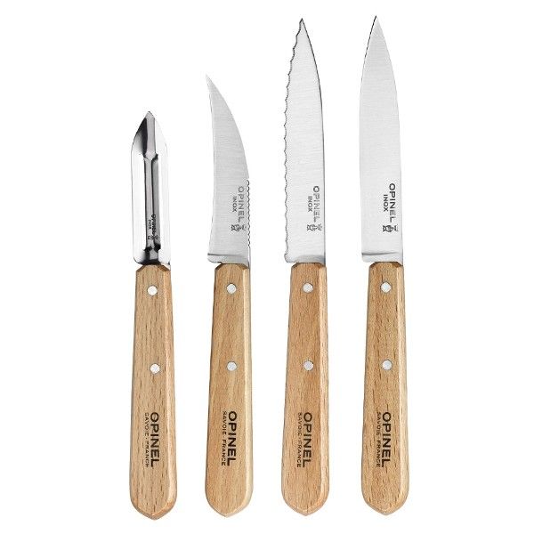 

Набор ножей Opinel Les Essentiels Natural 4 шт. 001300