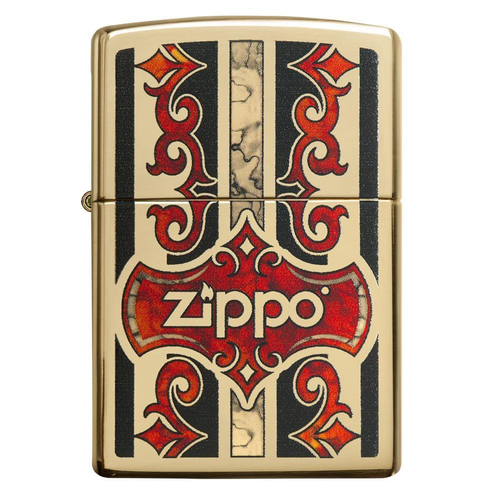 

Зажигалка Zippo 254B Zippo Logo 29510