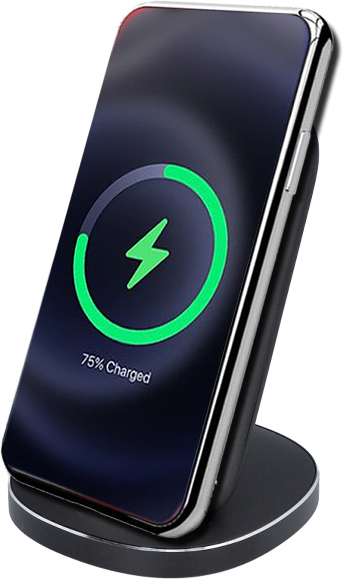 

Беспроводное зарядное устройство подставка для телефона Ailink Wireless Stand с технологией QI Черное (AI-Stand2bk)