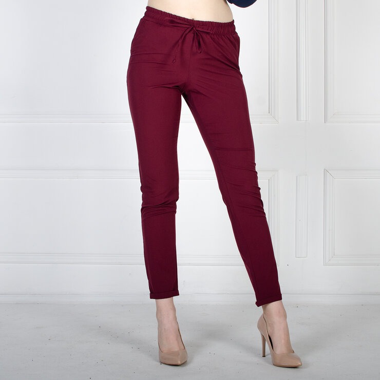 

Fashions • Укороченные брюки Аманда Fashions 50 бордовый (202-1-ол)