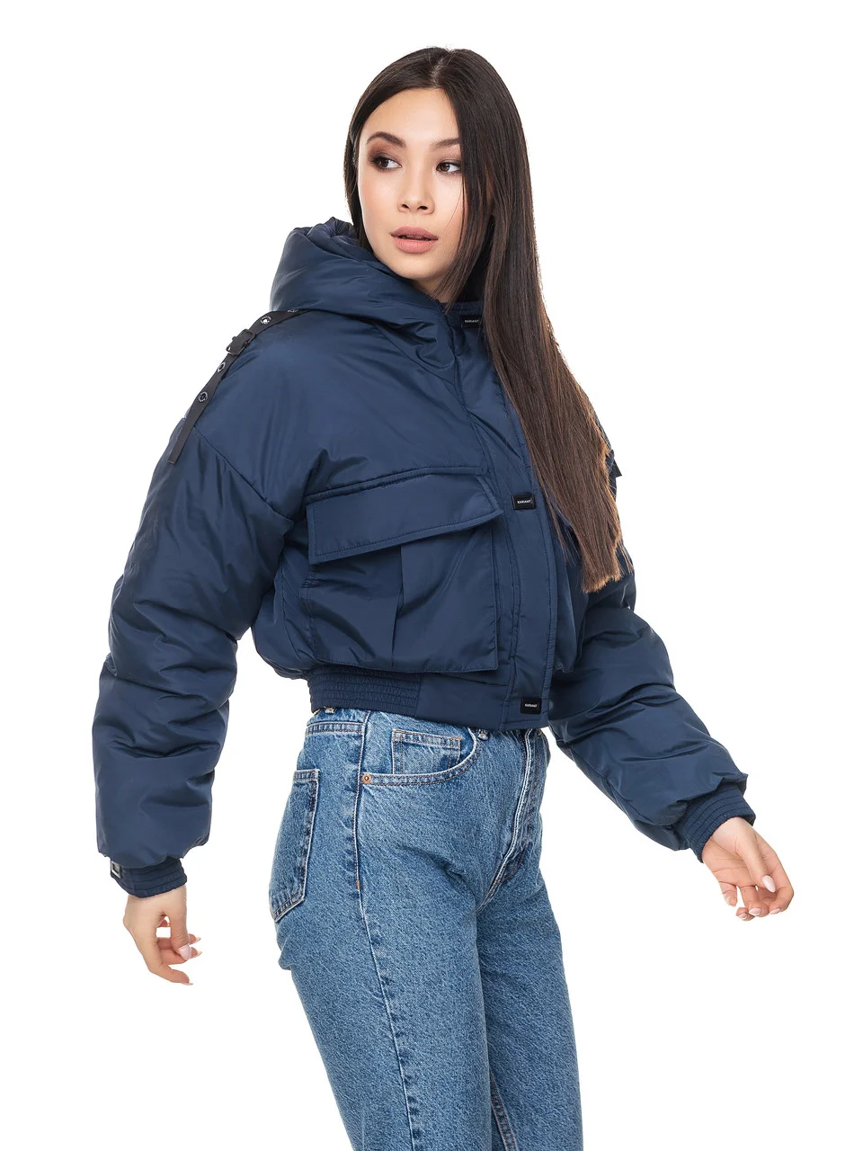 

Fashions • Демисезонная куртка Нева Fashions 50-52 темно-синий