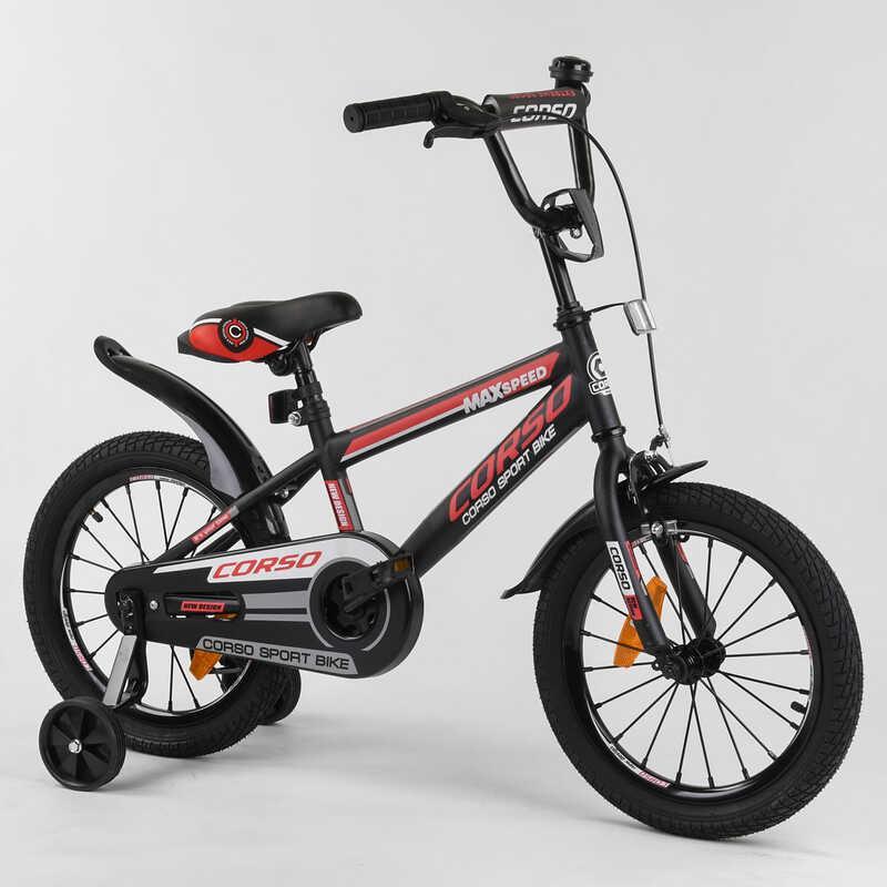 

Велосипед 16" дюймов 2-х колёсный "CORSO" ST-16700