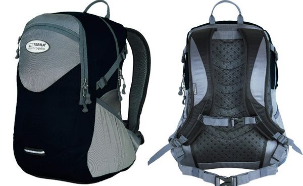 

Рюкзак Terra Incognita Atlantis 20 One size черный/серый (TI 4823081504139)