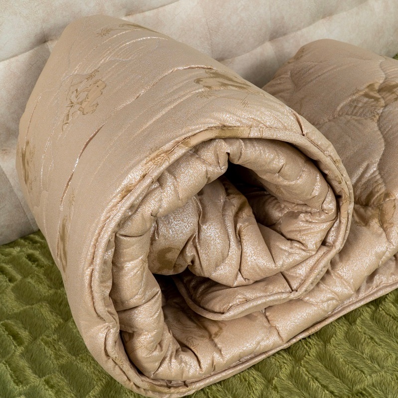 

Одеяло Arda Camel wool, бежевое 155х210
