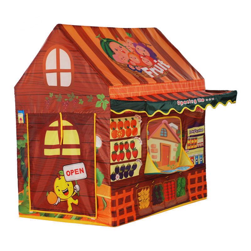 

Детская игровая палатка Yufeng toys "Фруктовая лавка" 70*100*110 см 1268-RY