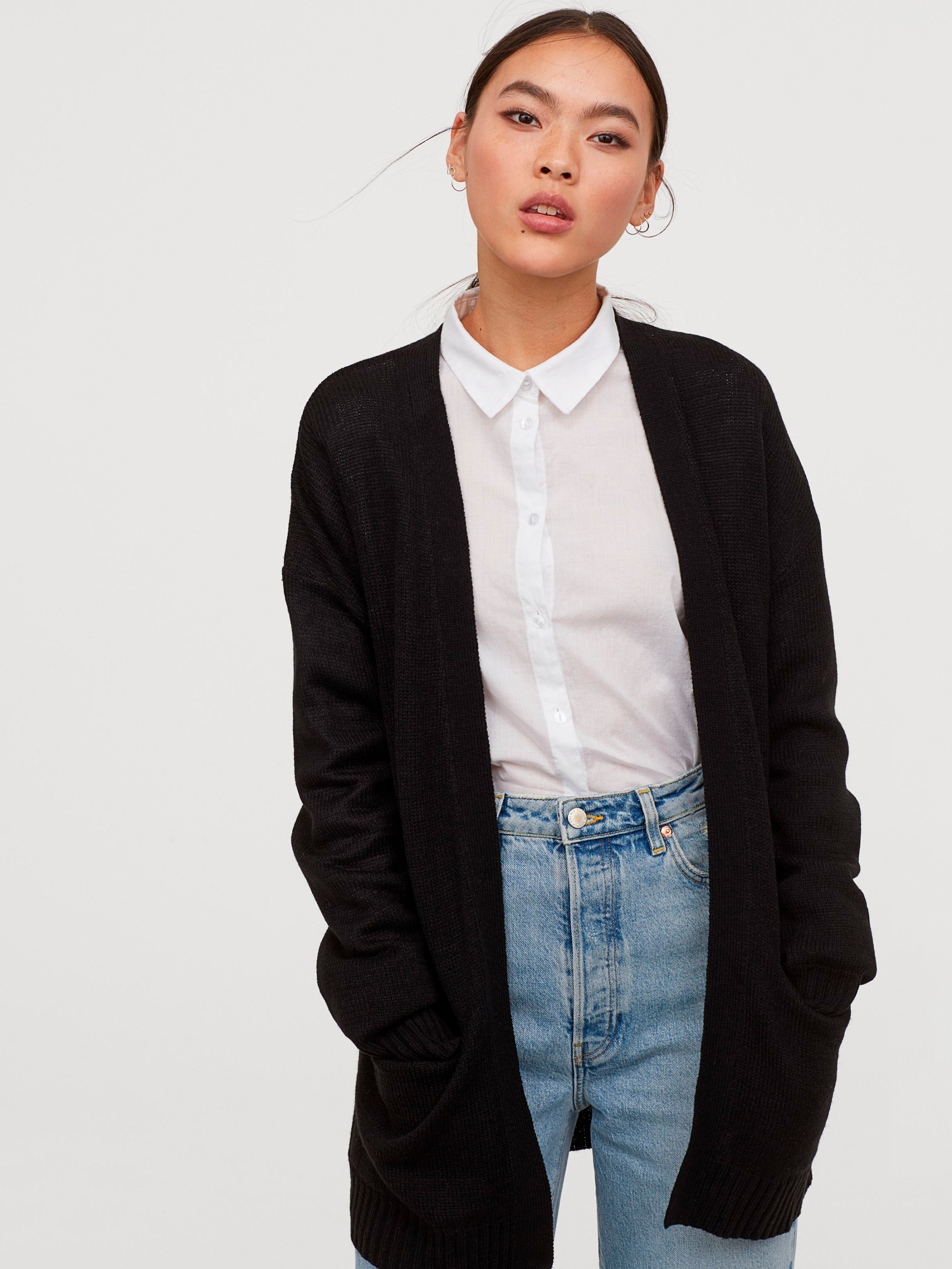 

Кардиган H&M 6875249 M Черный