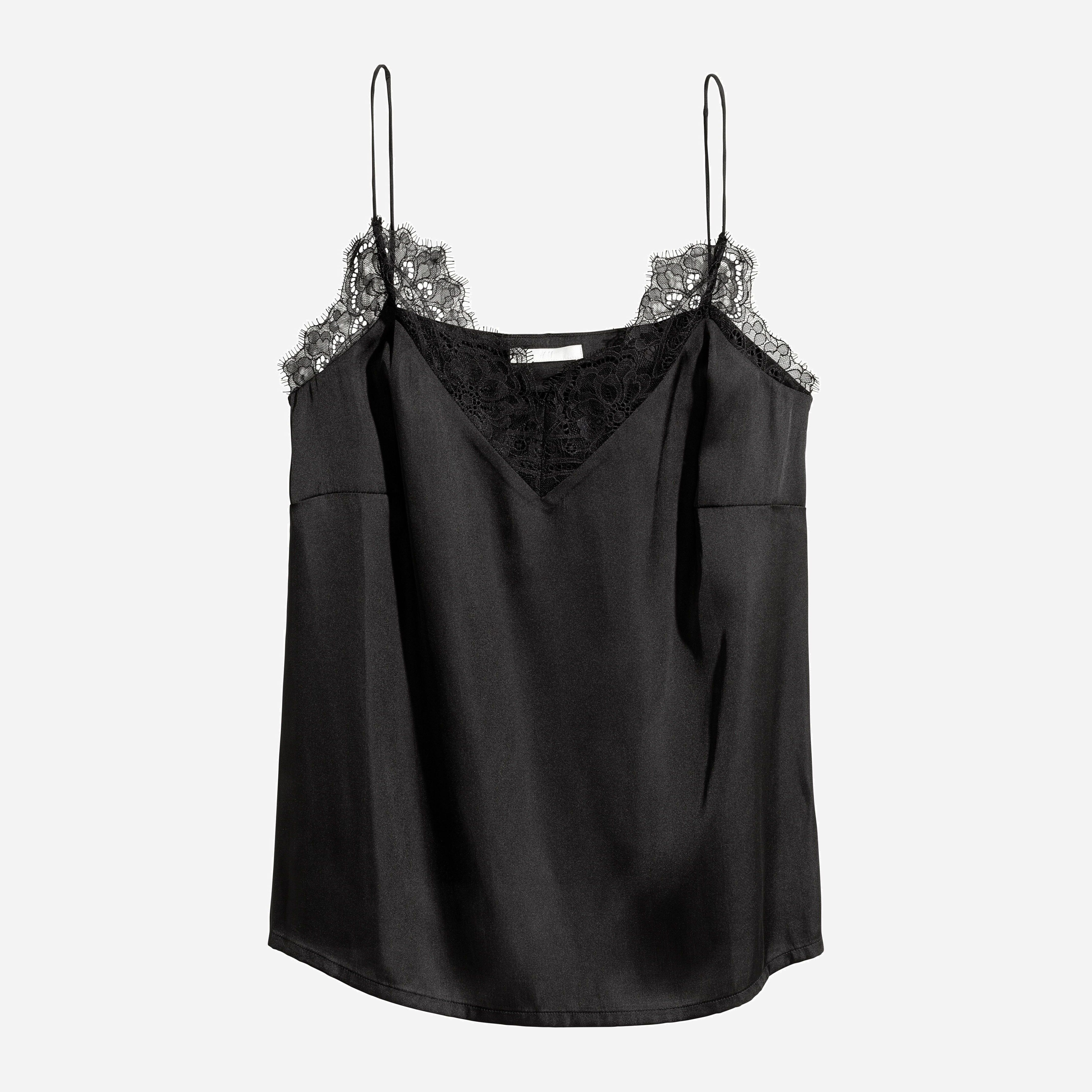 

Топ H&M 5100187-AAAD 38 Черный