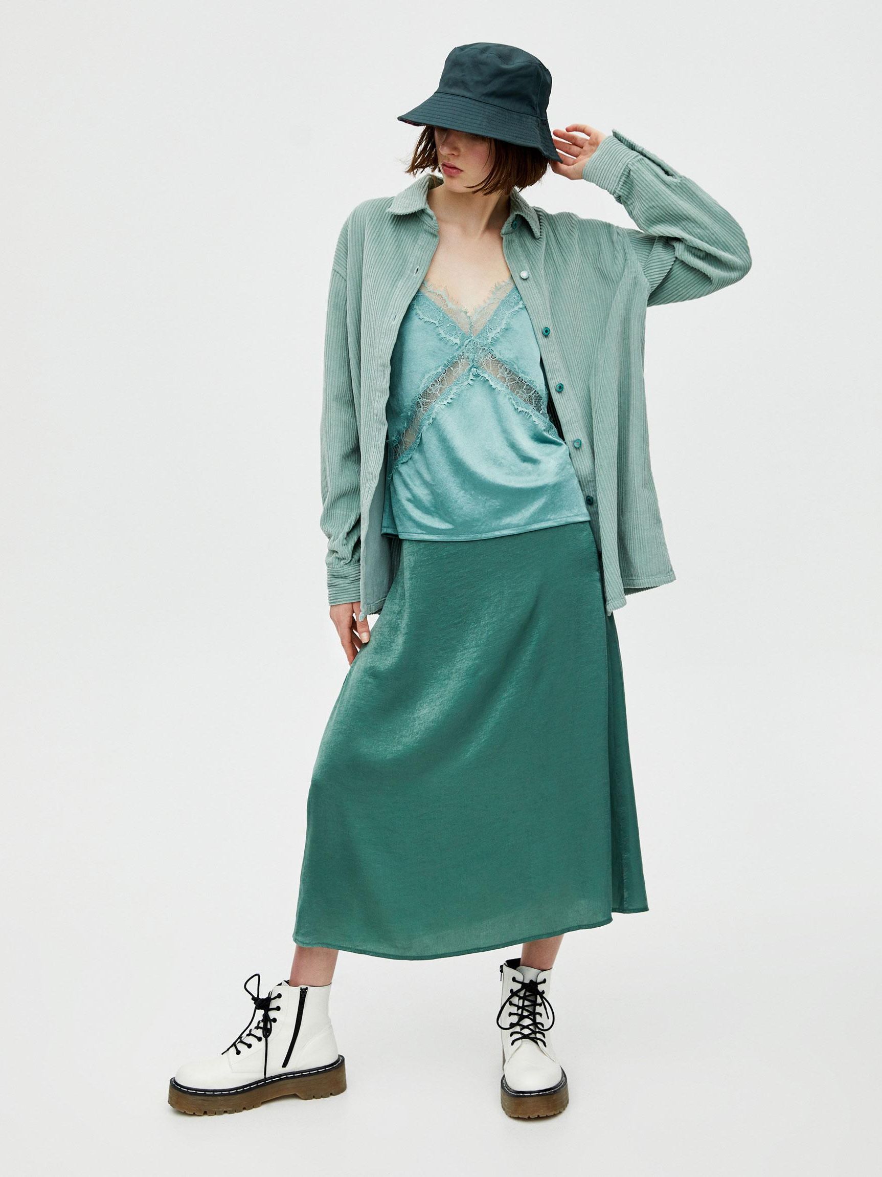 

Топ Pull & Bear 5246/324/512-ACVR M Мятный