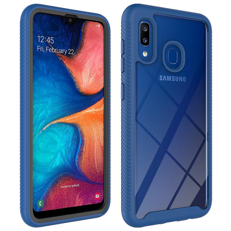 

Ударопрочный чехол Epik Full-body Bumper Case для Samsung Galaxy A20 / A30 Синий