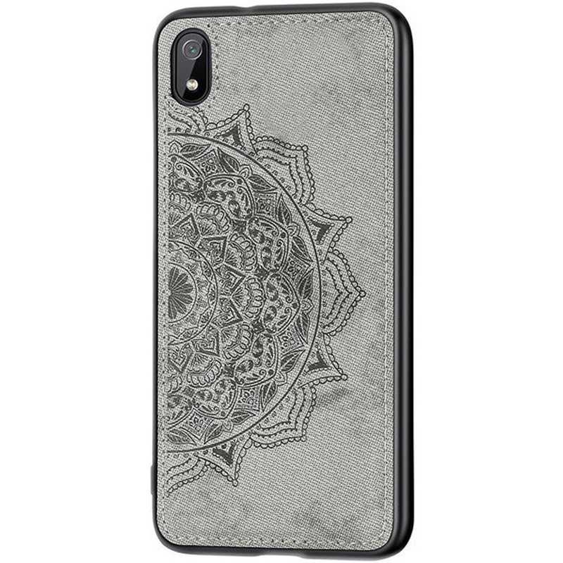 

TPU+Textile чехол Epik Mandala с 3D тиснением для Samsung Galaxy A10 Серый