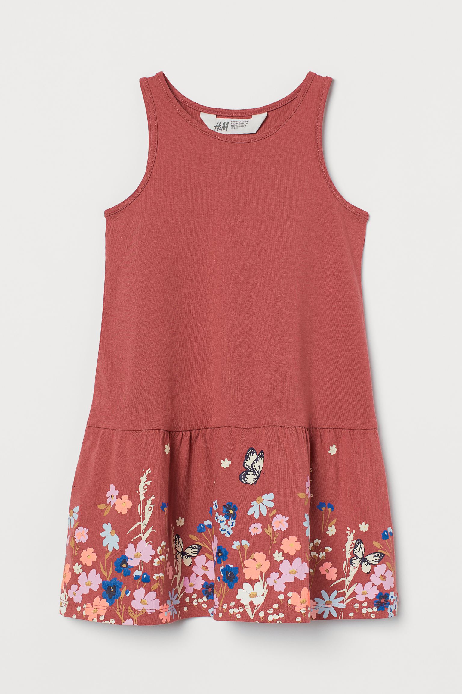 

Платье H&M 4-6 лет 110-116 см Бордовый ( HM-00027)