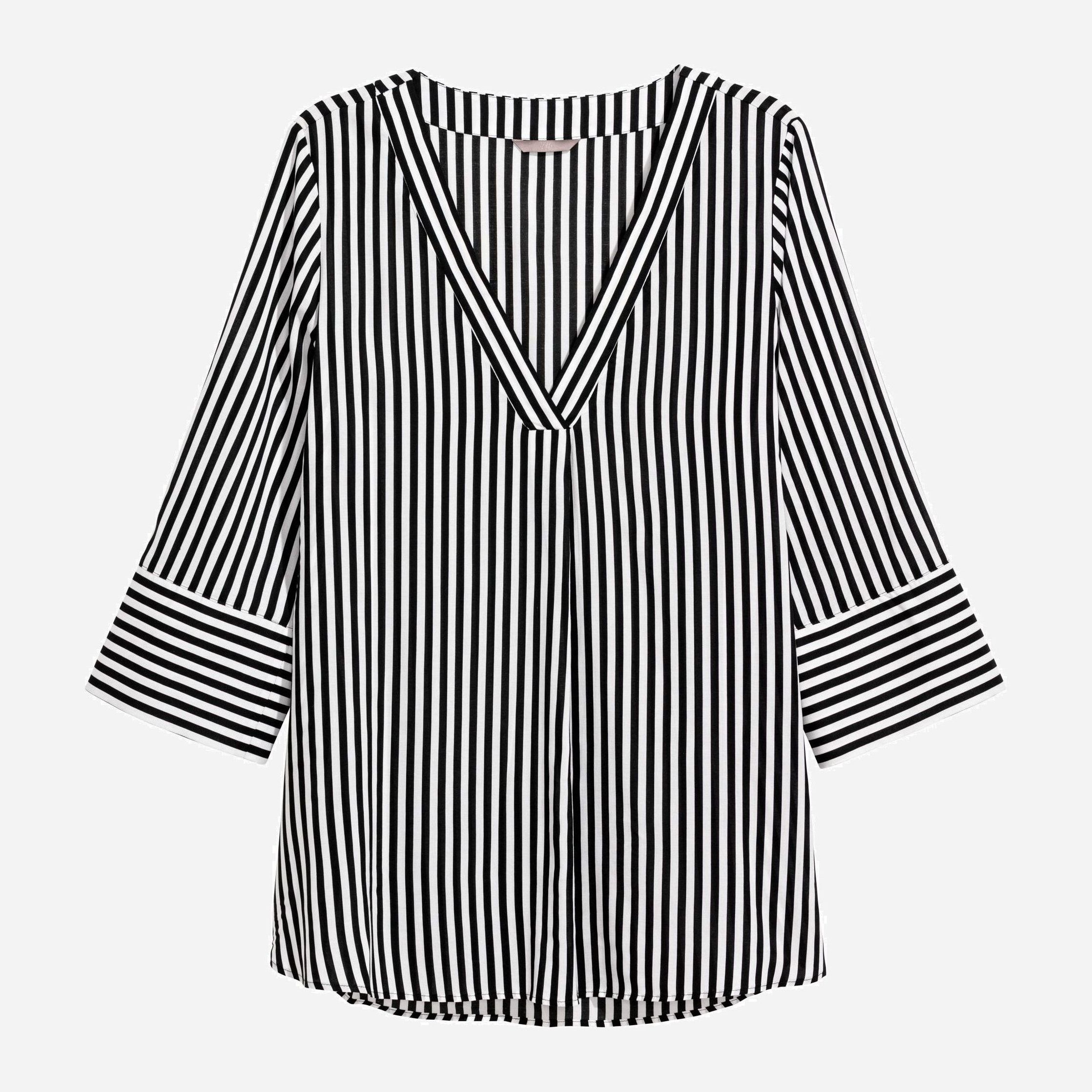 

Блузка H&M 6219767-ACSP 50 Белая с черным