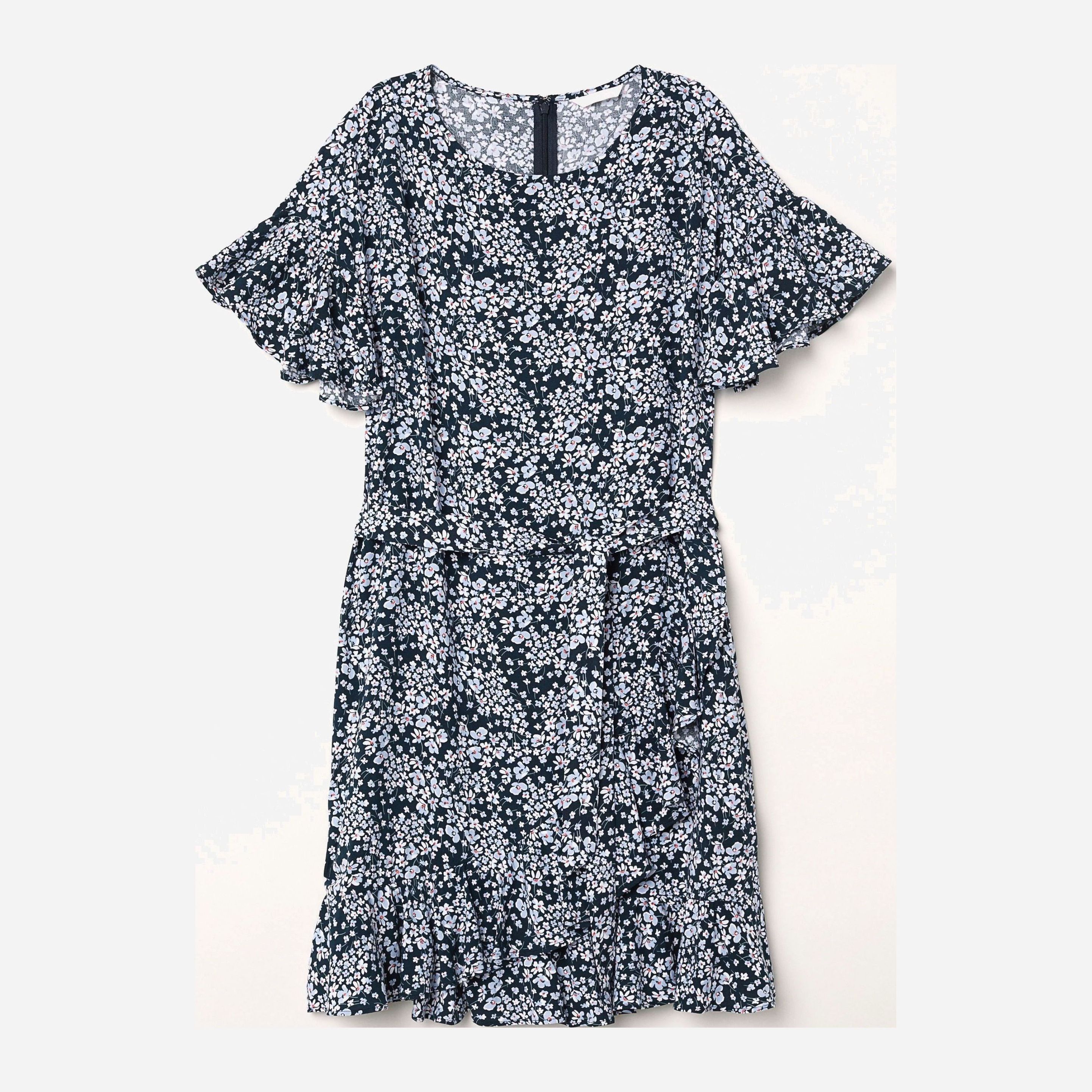 

Платье H&M 6338147-AARF 40 Темно-синее