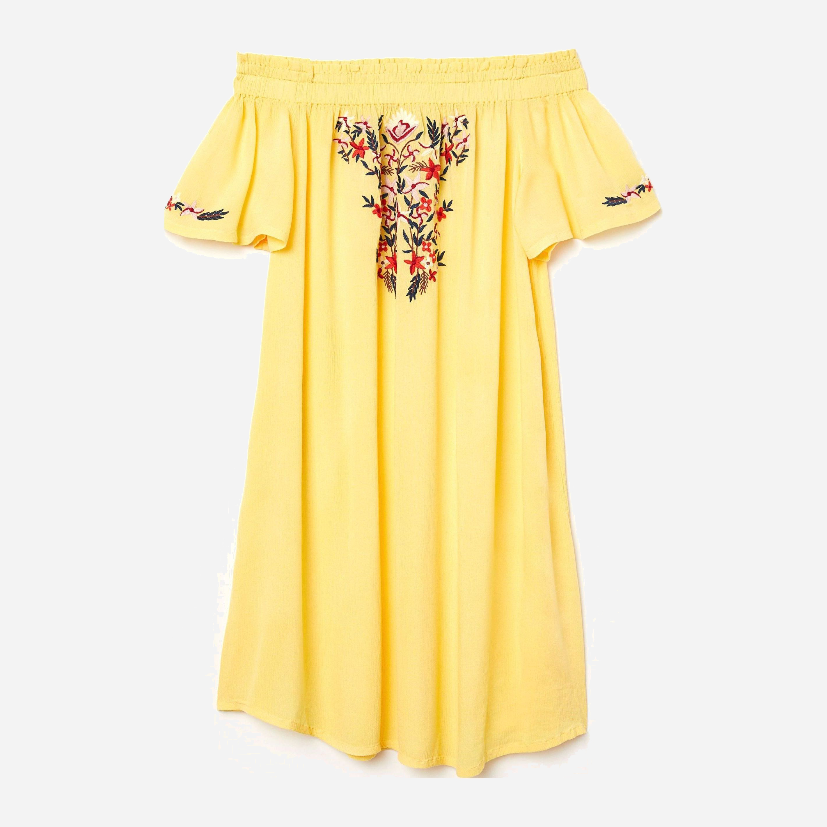 

Платье H&M 5773987-AARO 42 Желтое