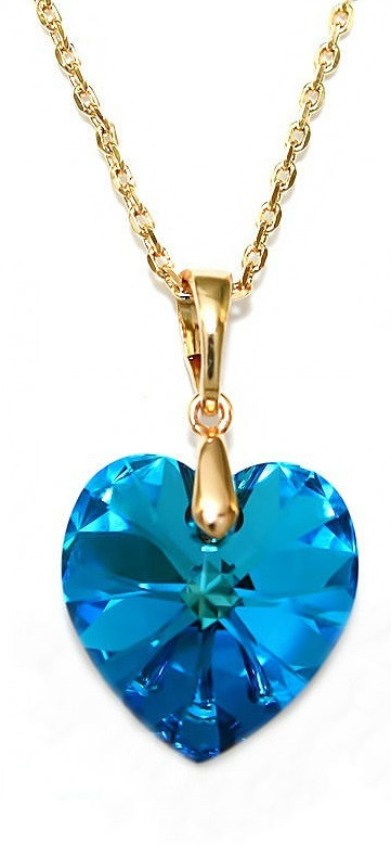 

Кулон на цепочке Xuping с кристаллами Swarovski Позолота 18К Кулон 14 мм. Цепочка 40-44 см. хкс-017