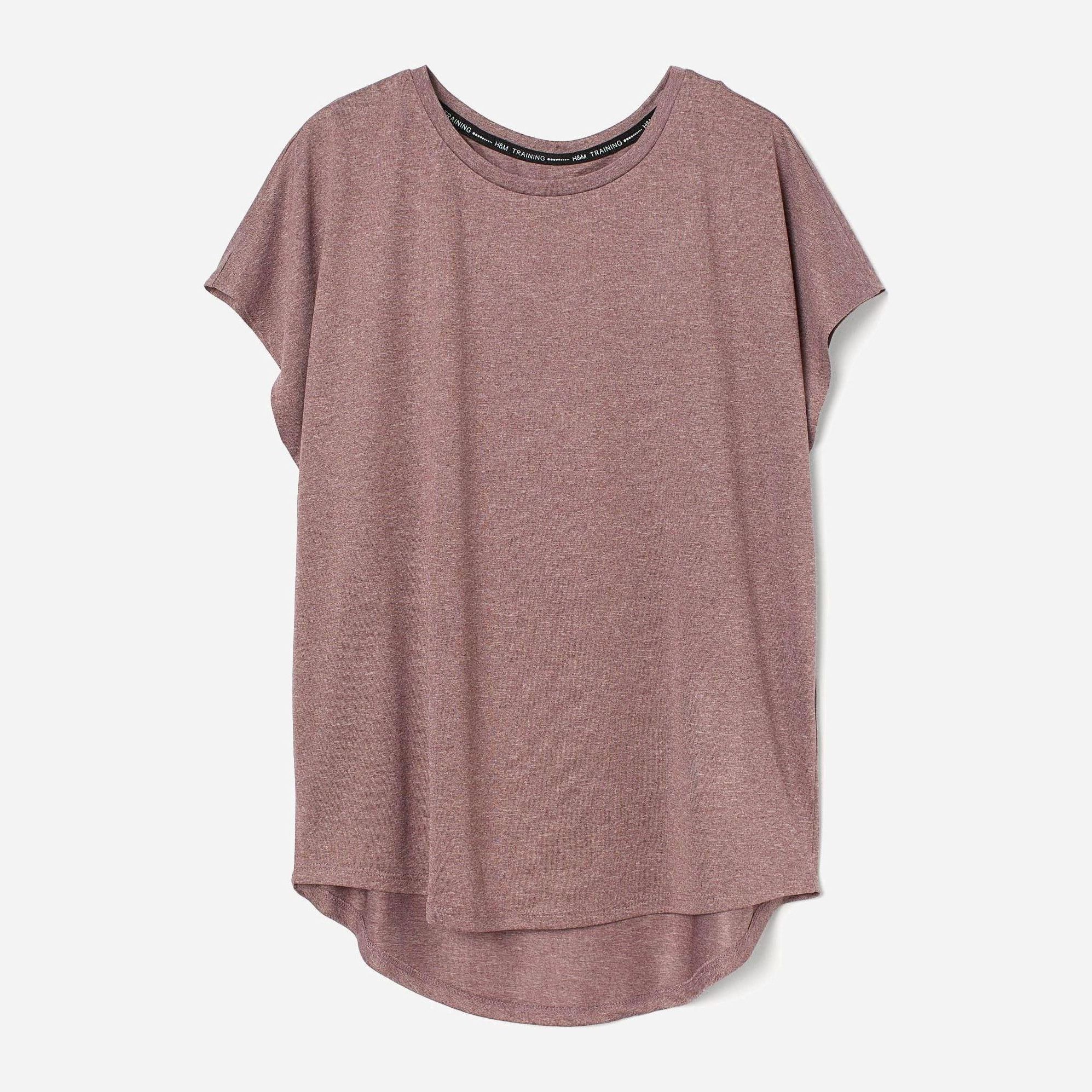

Футболка H&M 8049922-ACXV M Темно-розовая