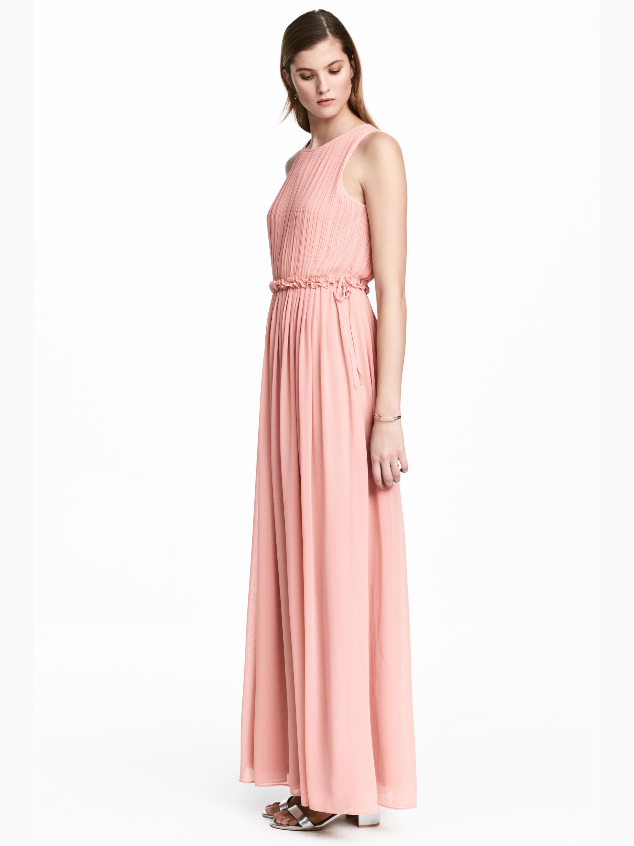 

Платье H&M 5167105-ACTQ 38 Бежевое