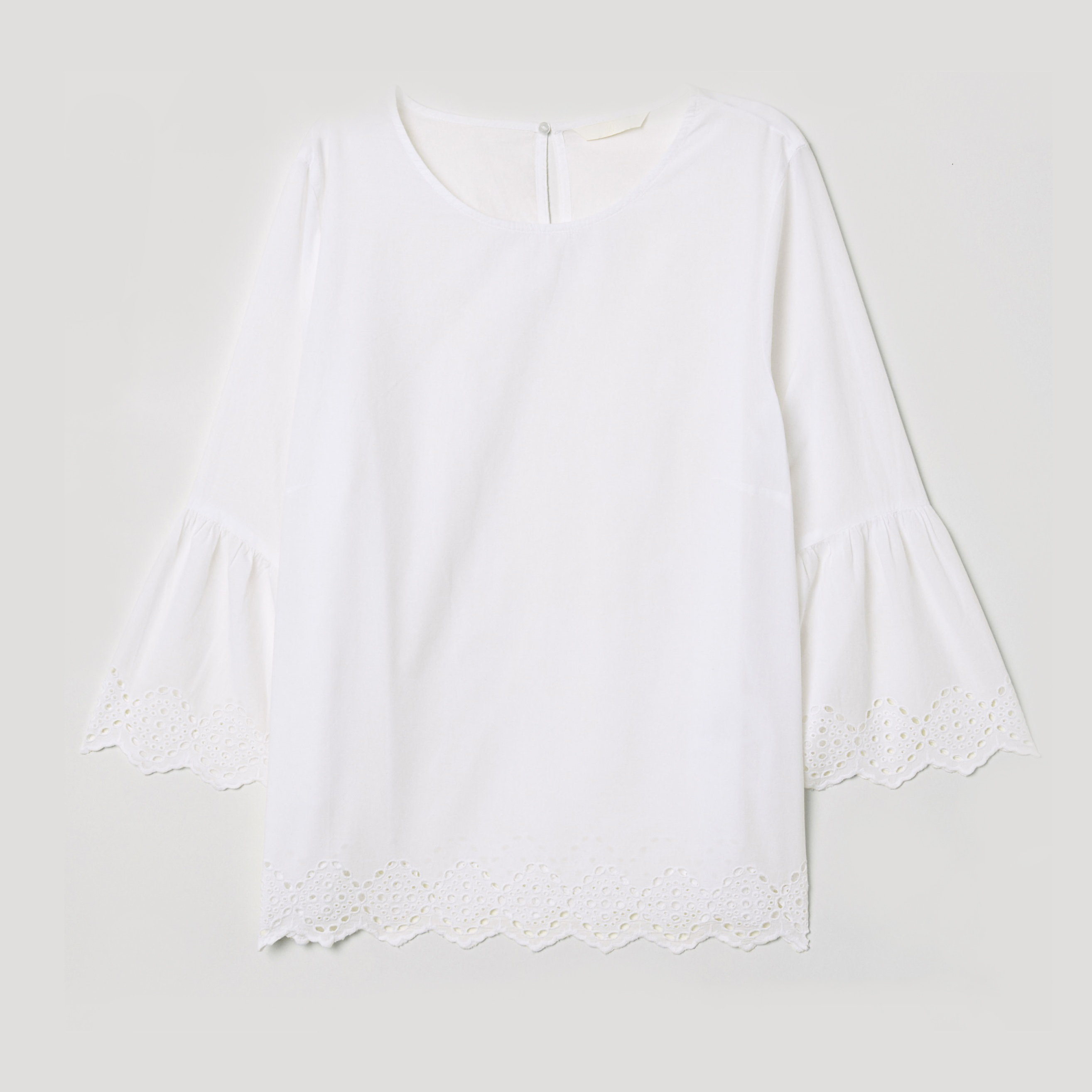 

Блузка H&M 6573958-ACTS 36 Белая
