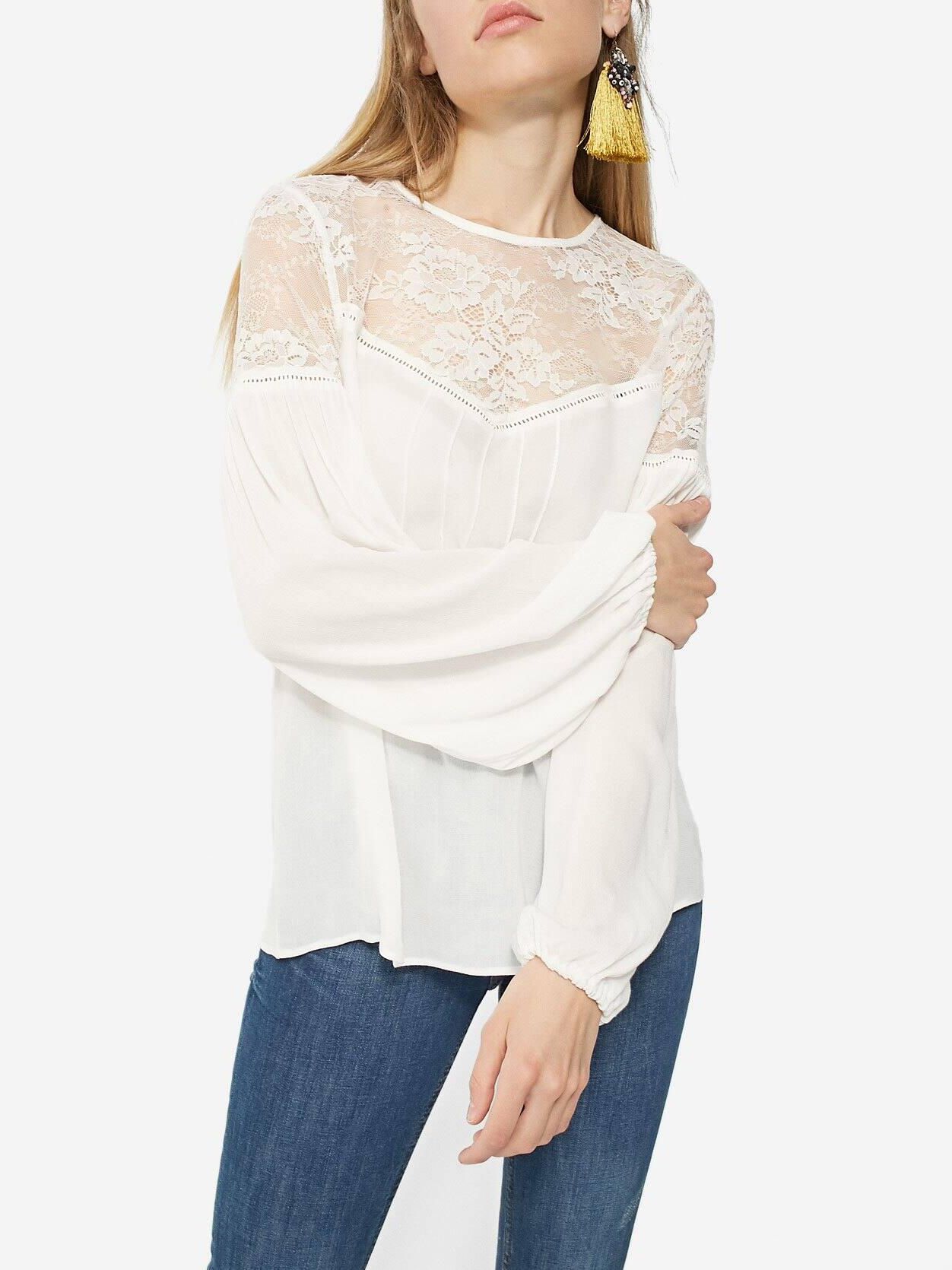 

Блузка Stradivarius 6076/080/004-ACTS S Белая