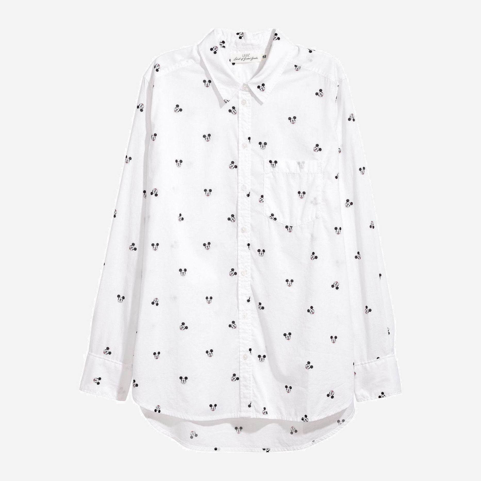 

Блузка H&M 5863317-AAPT 36 Белая