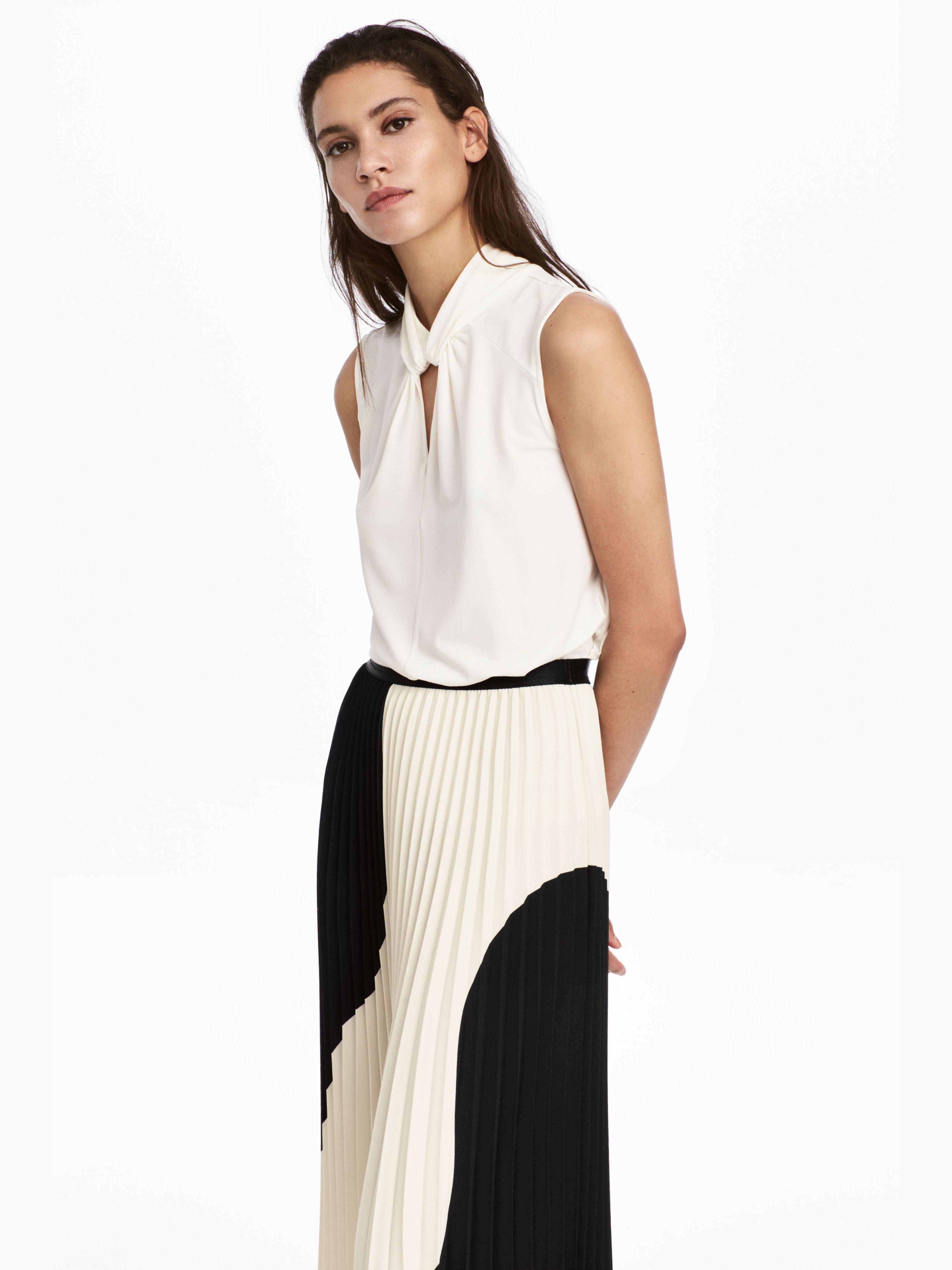 

Блузка H&M 5231606-ACTS XS Белая