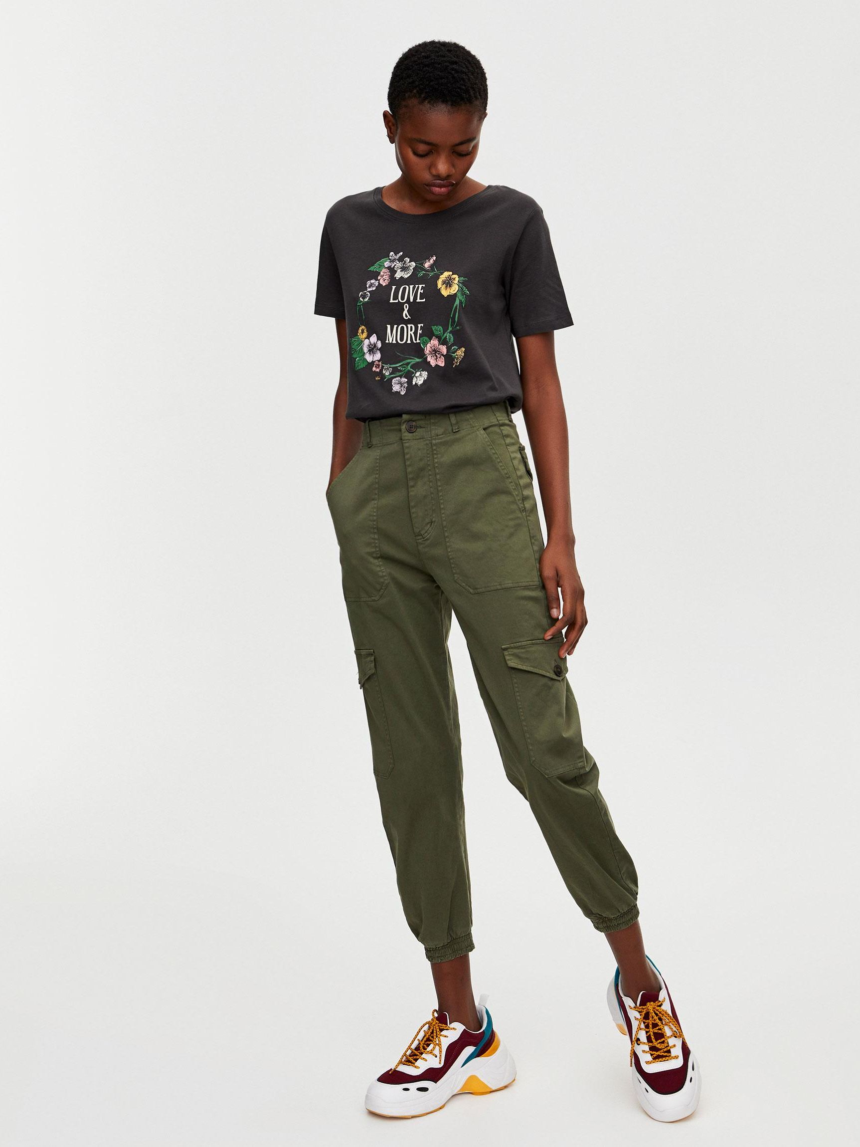 

Футболка Pull & Bear 9241/394/807-AARA S Темно-серая