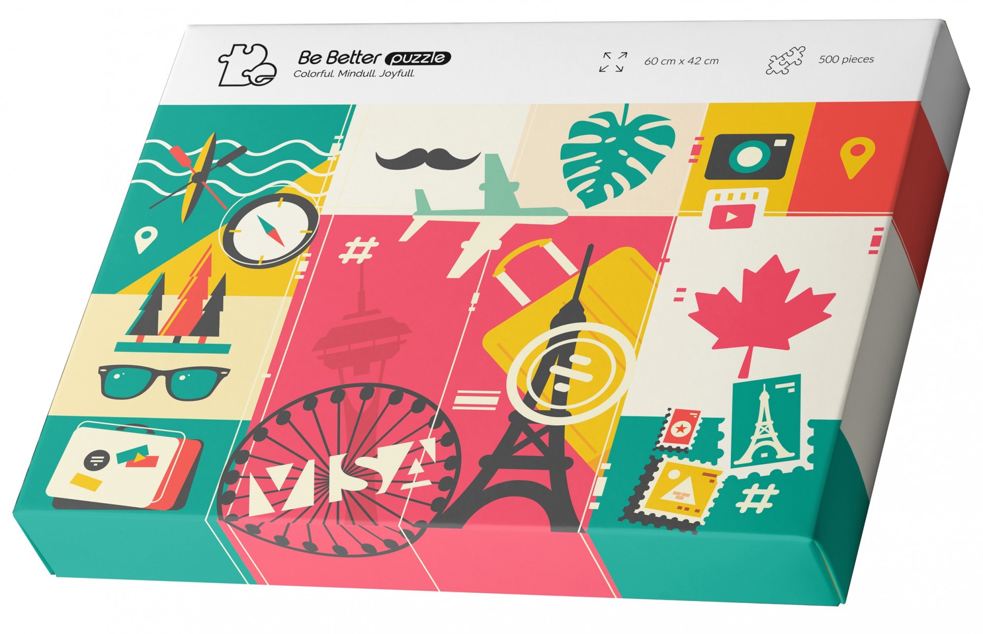

Пазлы BeBetterPuzzle Travel 500 элементов