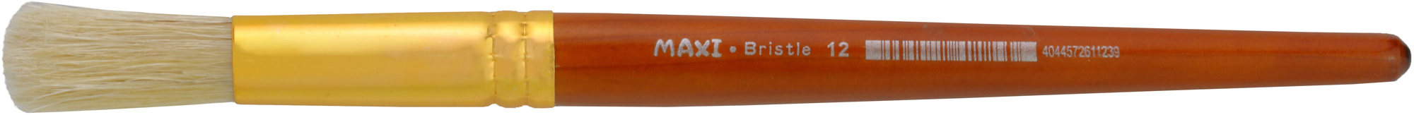 

Набор кистей Maxi круглых № 12 ворс щетины короткая ручка 12 шт (MX61123)