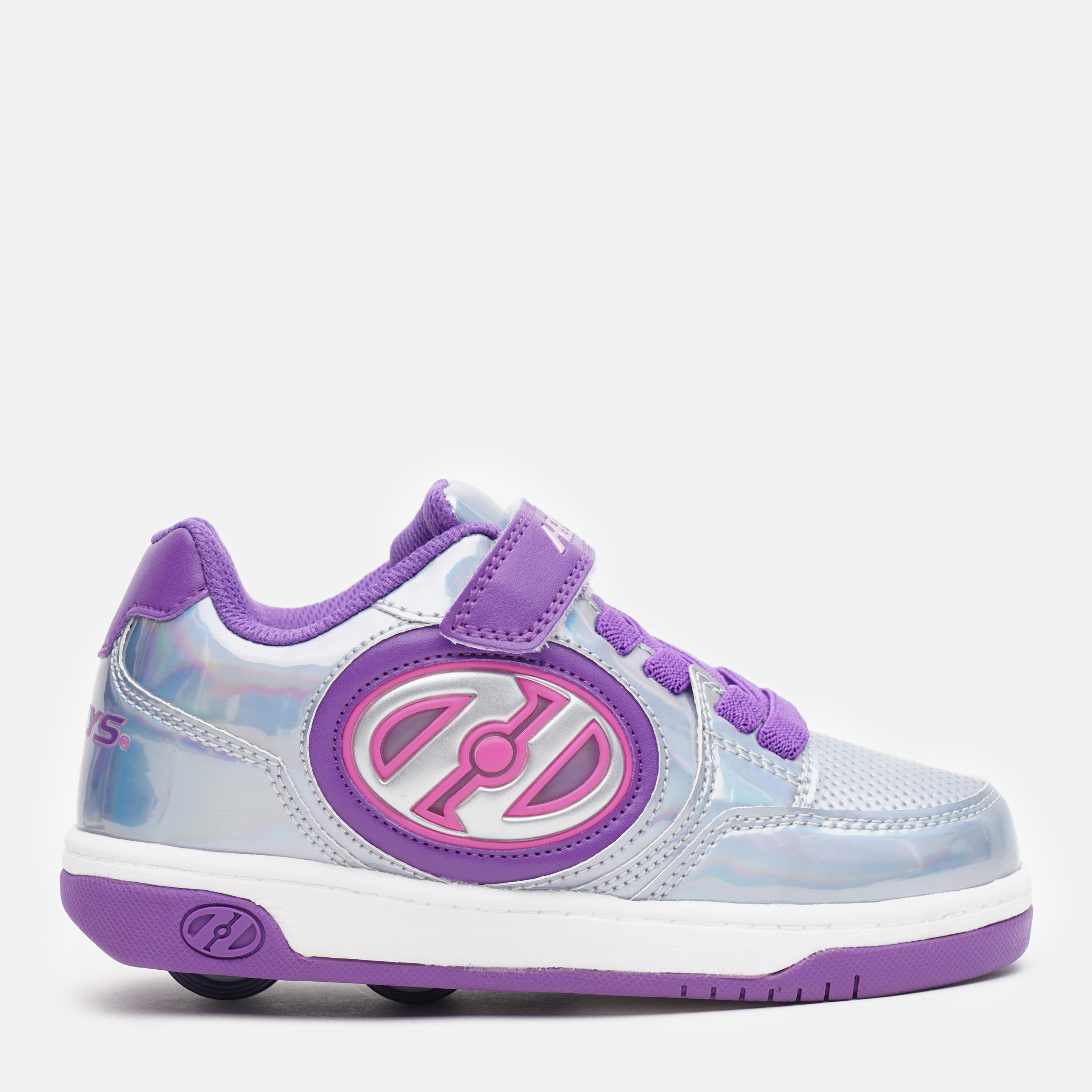 

Роликовые кроссовки Heelys Plusx2 Lighted HE100012 30 Silver/Purple/Pink