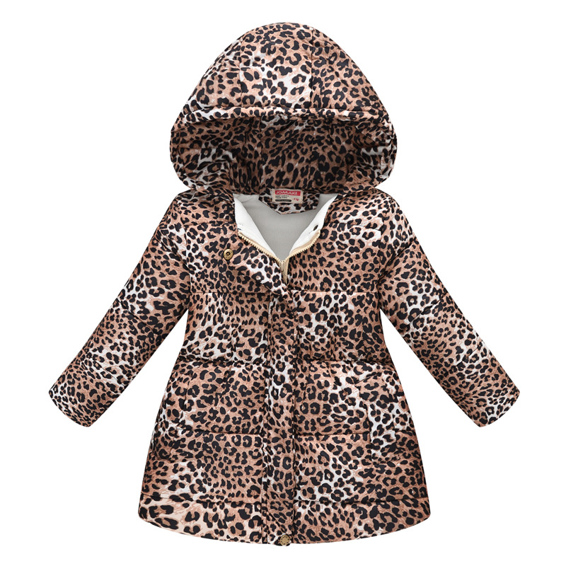 

Куртка для девочки демисезонная Leopard Jomake (130) Коричневый