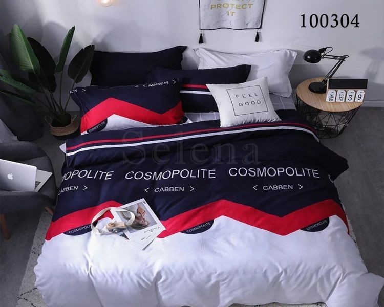 

Комплект постельного белья Бязь Gold "Cosmopolite" двухспальный 180*220 см