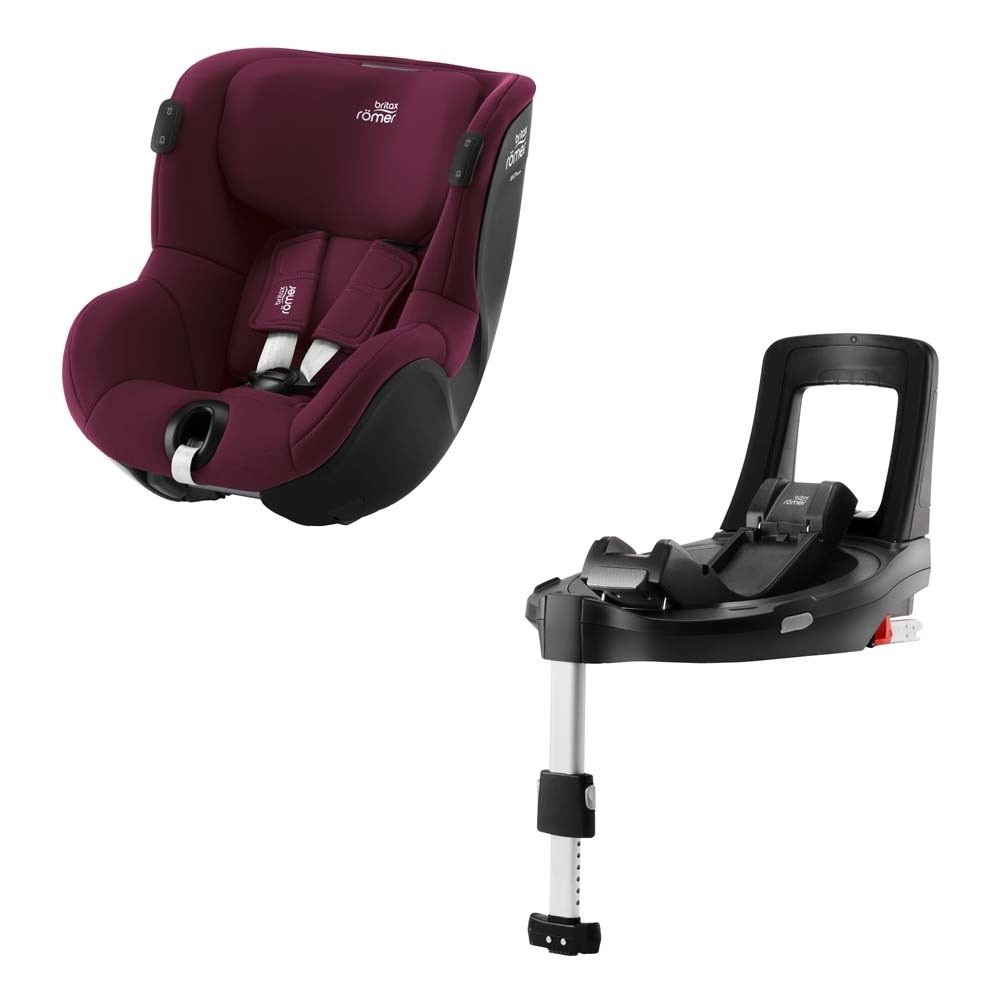 

Автокресло Britax-Romer Dualfix isense с платформой Burgundy Red гр. 0+/1 0-18 кг 2000035115