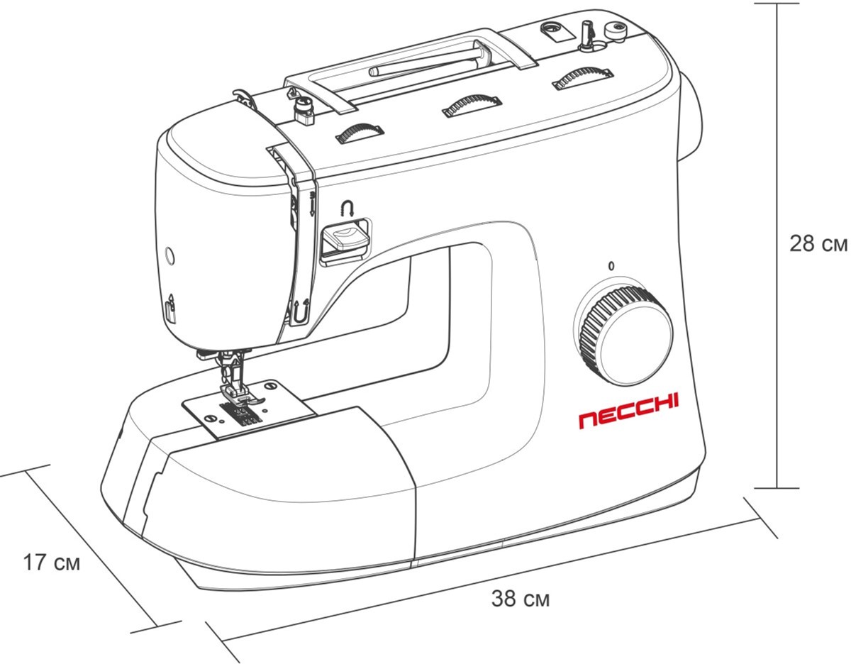 Швейная машина necchi k132a