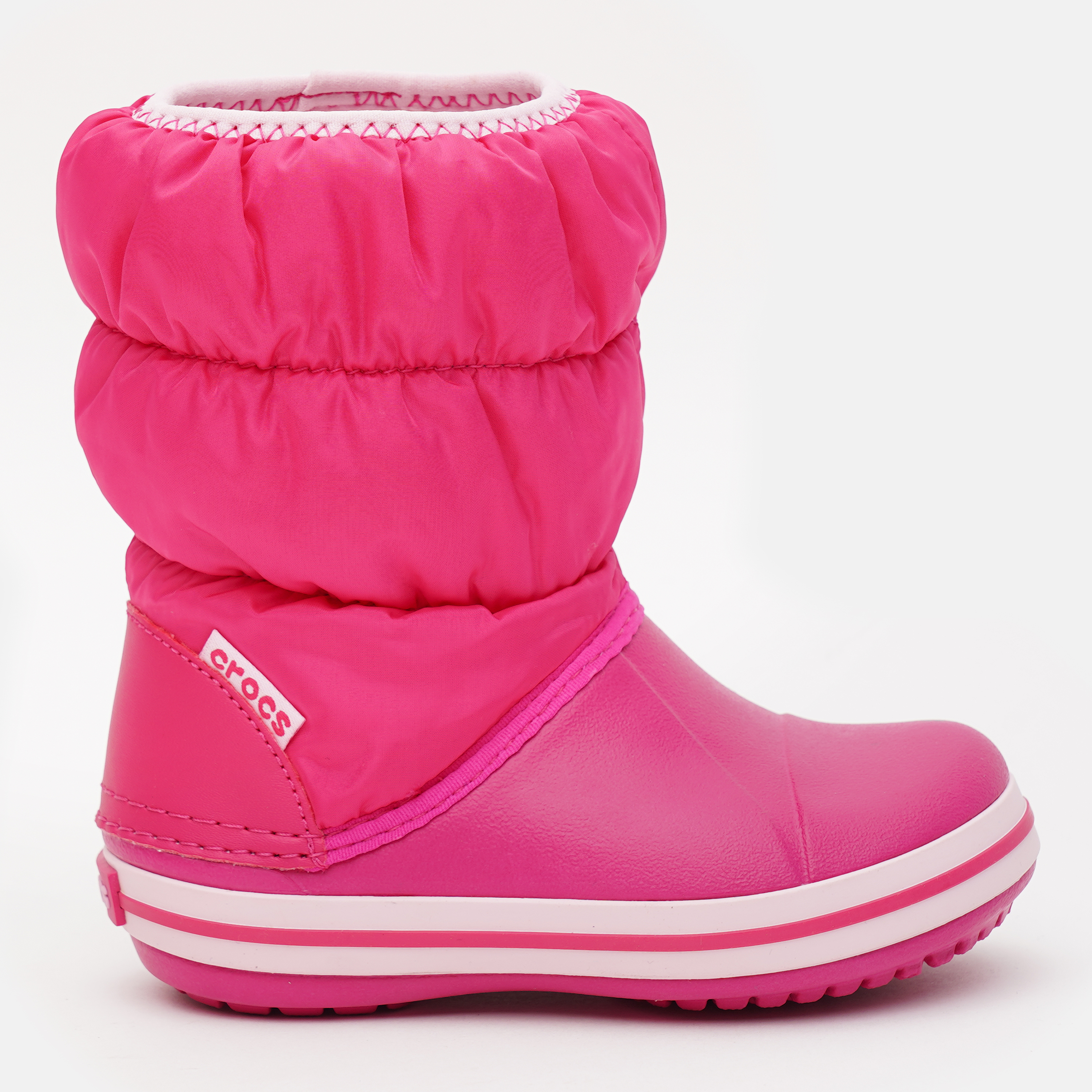

Сапоги Crocs Kids Winter Puff Boot 14613-6X0-C8 24-25 14.9 см Розовые