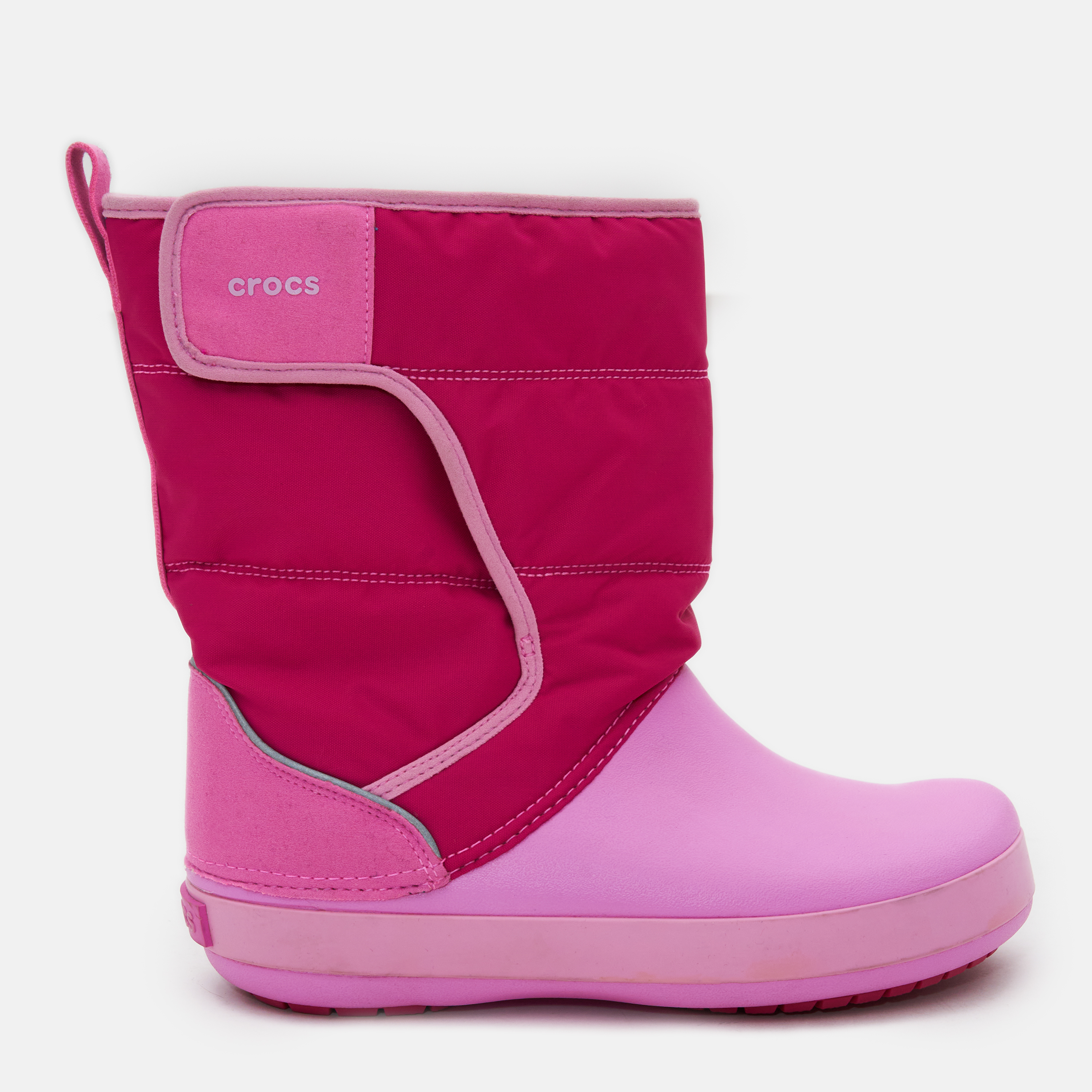 

Сапоги Crocs Kids Lodge Point Snow Boot K 204660-6LR-J4 36-37 Розовые