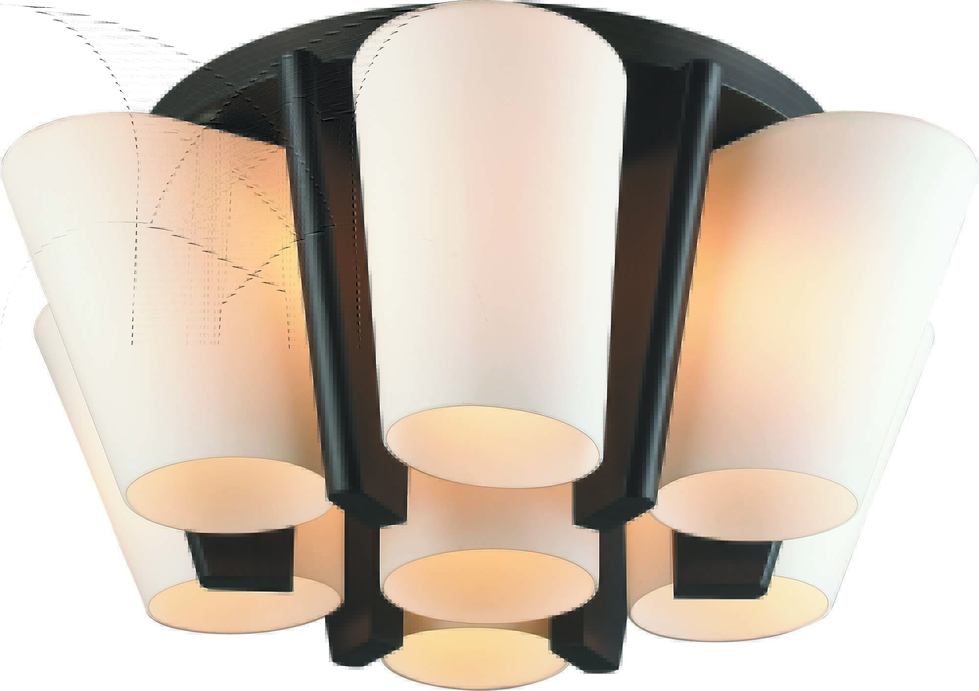 

Потолочный светильник Altalusse INL-3093C-07 Chrome & Wengue Е27 7х40Вт